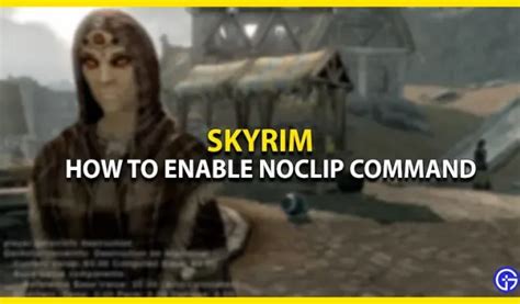 For whatever reason since the last update 'tcl' by itself has not worked. . Skyrim how to noclip